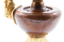 Oxidized Copper & Fire Gold Bumpa - 8"