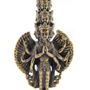 1000-armed Avalokiteshvara Brass Statue - Mini