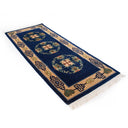 Blue Car Seat Rug Set