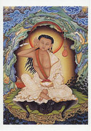 Milarepa in Cave Card