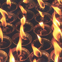 Butterlamp Greeting Card