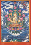 Four-Armed Chenrezig Card