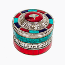 Coral and Turquoise Jewelry Box