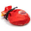 Red Brocade Mala Bag - Small