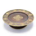 Engraved Oxidized Copper Mandala Stand - Clearance