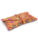 Indian Silk Brocade Text Envelope