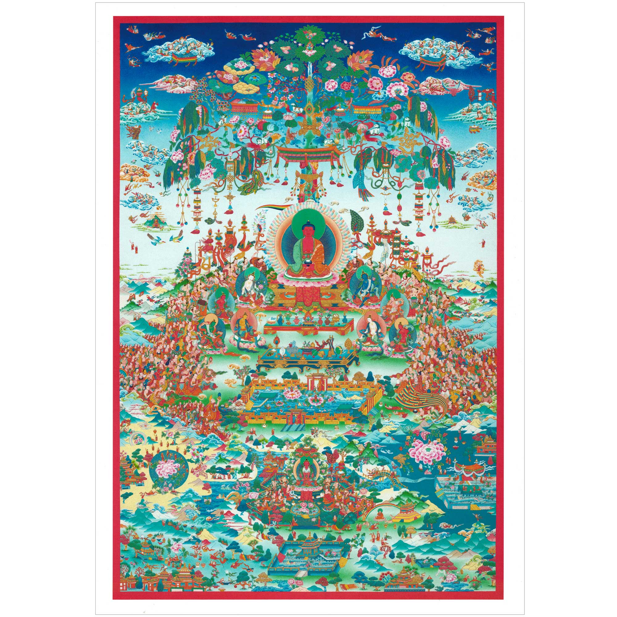 Amitabha In Sukavati 8