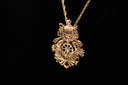 8 Auspicious Symbol Pendant - 9K Gold