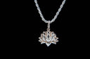Sterling Silver Lotus Pendant