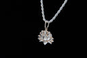 Sterling Silver Lotus Pendant