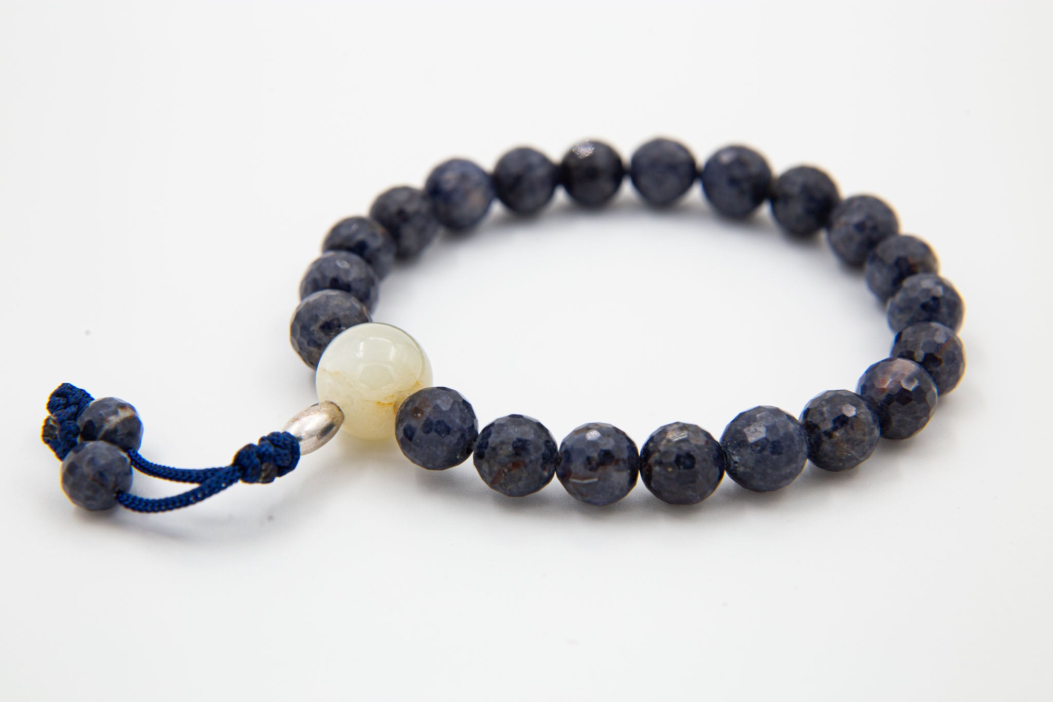 Wrist Mala - Blue Sapphire