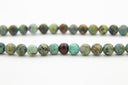 African Matte Mala with Turquoise