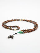 African Jade Mala with Yellow Jade
