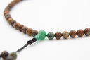 African Jade Mala with Yellow Jade