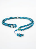 Apatite Mala with Amazonite