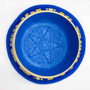 Blue Painted Singing Bowl | 4”