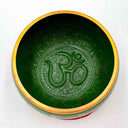 Green Painted Singing Bowls