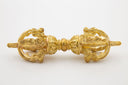 Five-pronged Dehradun Bell & Dorje | Ornate Handle