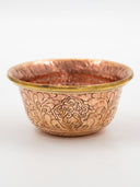 Copper Engraved Offering Bowls