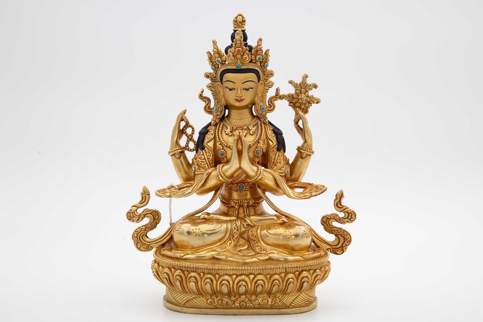 Chenrezig Statue | 8”