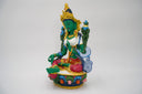 Filled Green Tara Resin Statue | 11.25”