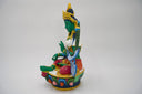 Filled Green Tara Resin Statue | 11.25”