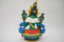 Filled Green Tara Resin Statue | 11.25”