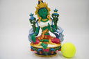 Filled Green Tara Resin Statue | 11.25”