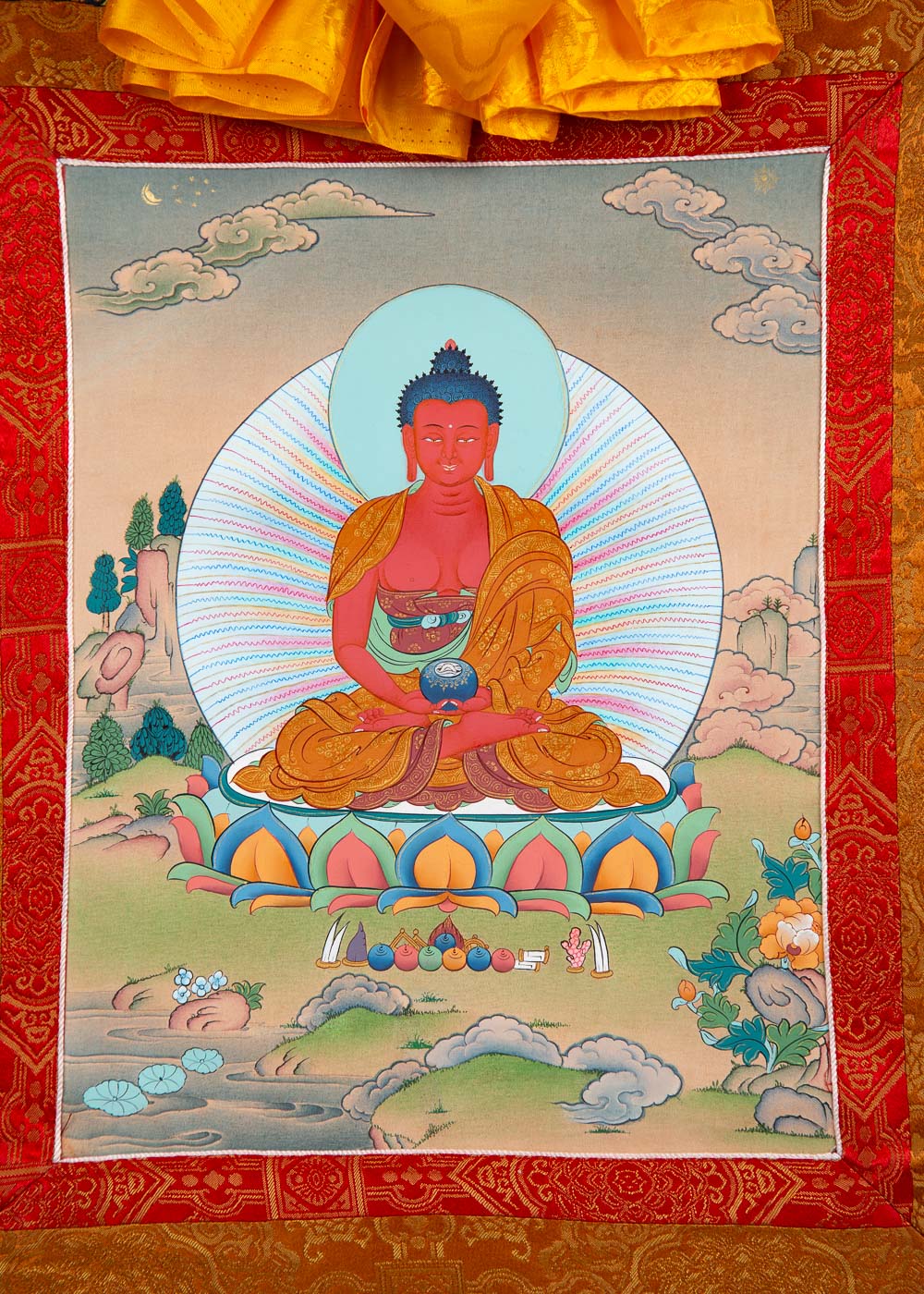 Amitabha Thangka -small