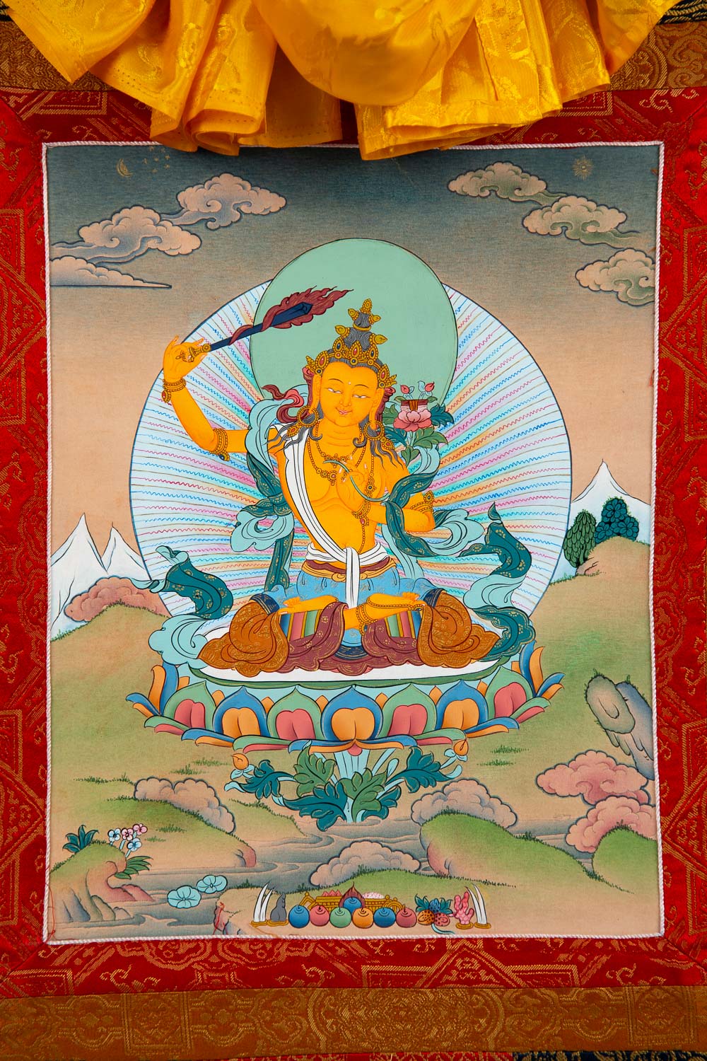 Manjushri Thangka - Small