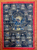 Vajrakilaya Mandala Thangka | Large | #1