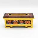 Burgundy Tibetan Incense Box