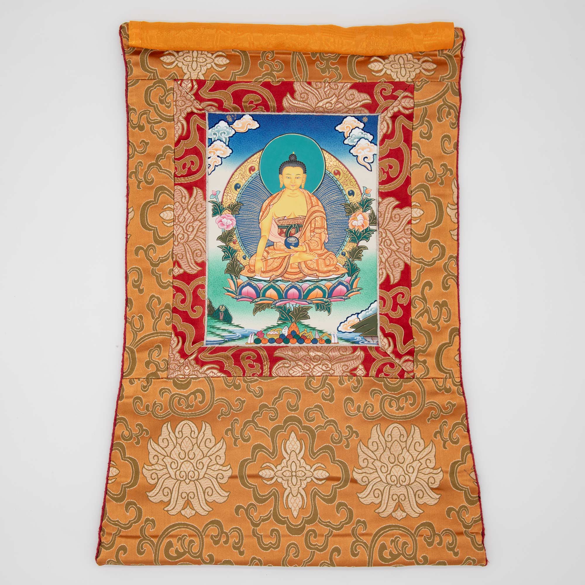 Shakyamuni Buddha Thangka - Mini