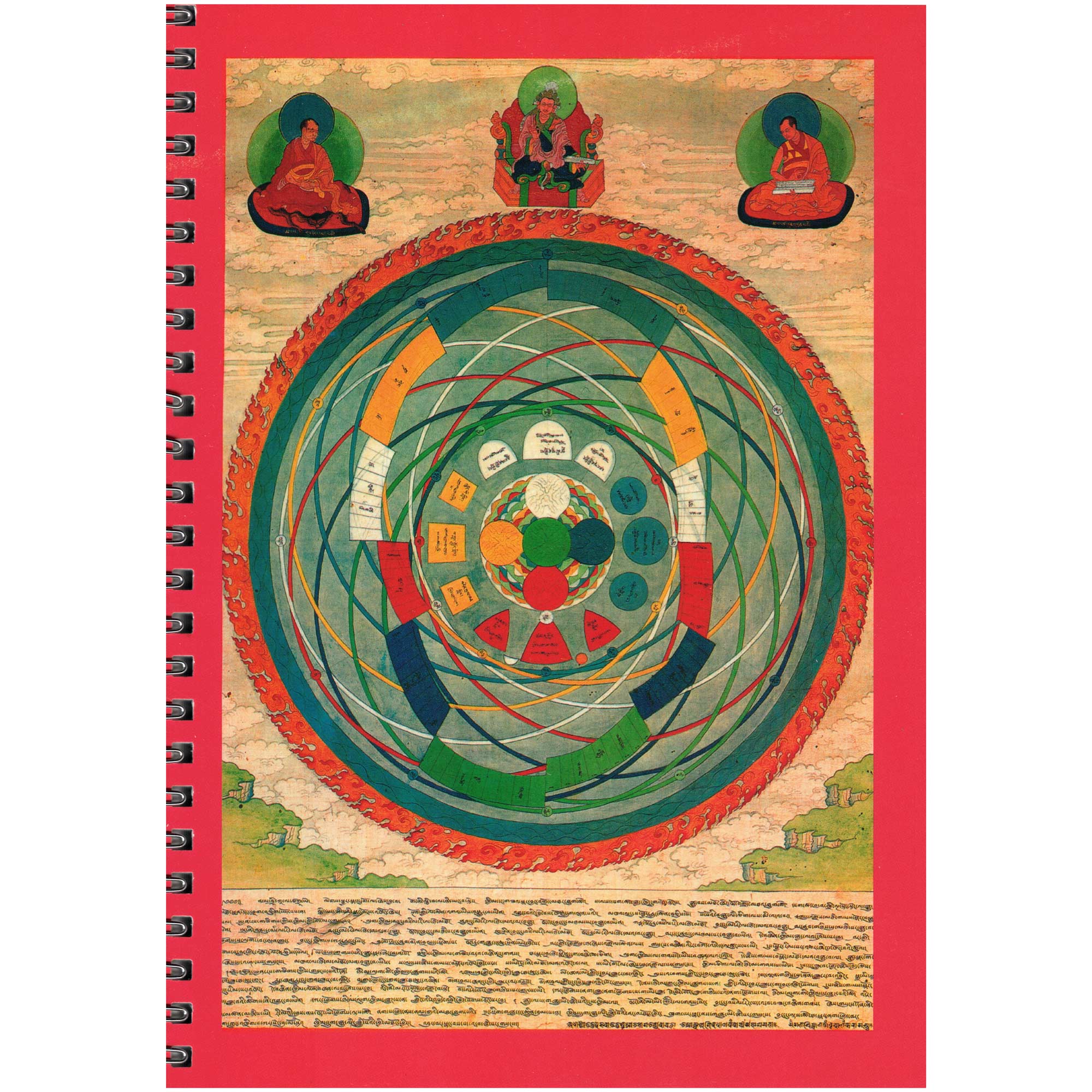 Blank Journal - Mandala of Cosmic time