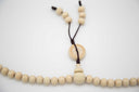 Wutaishan Wood 8mm Mala - Rare White Wood