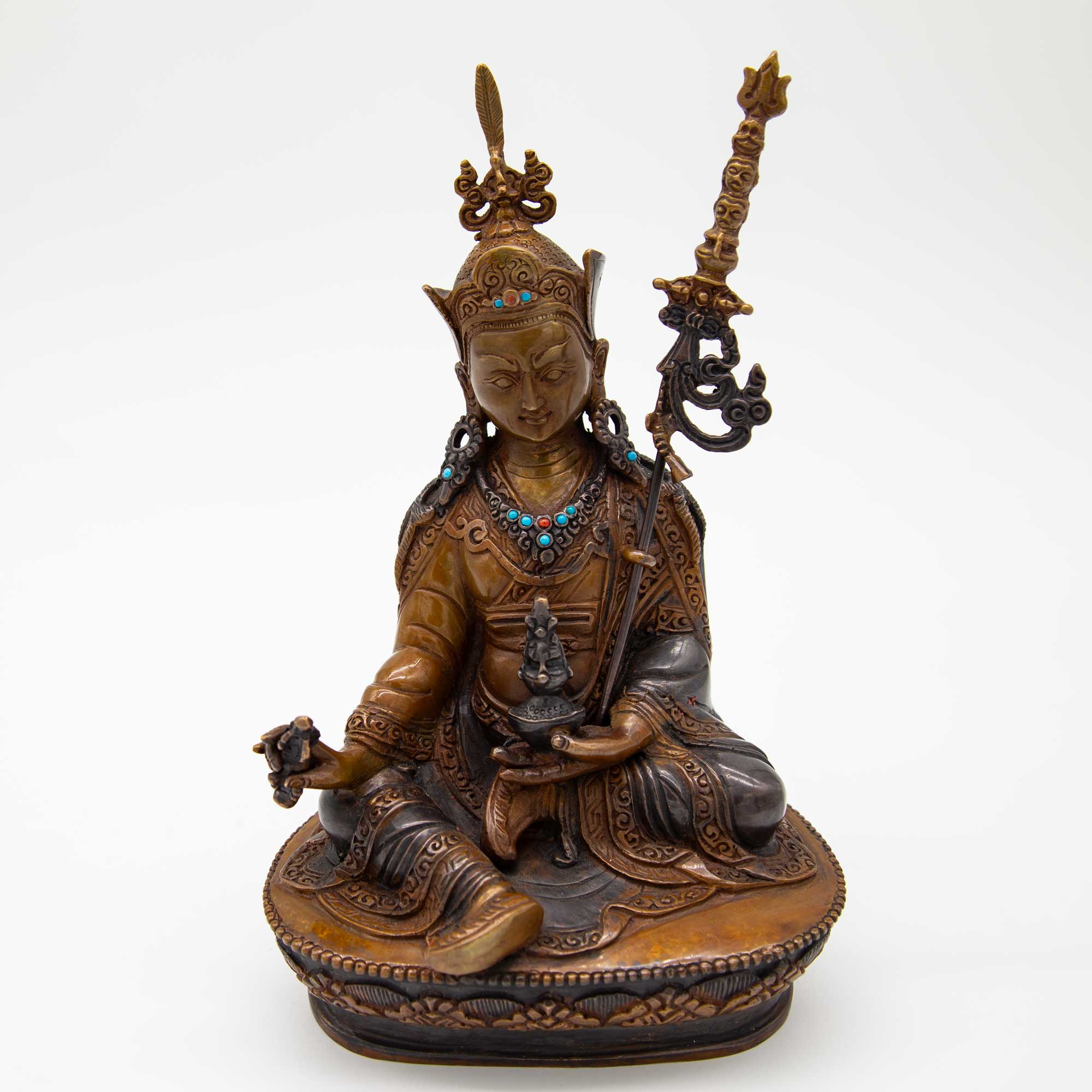 Copper Guru Rinpoche Statue 8