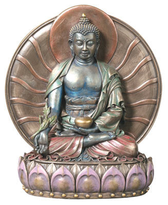Medicine Buddha Cast Resin Statue