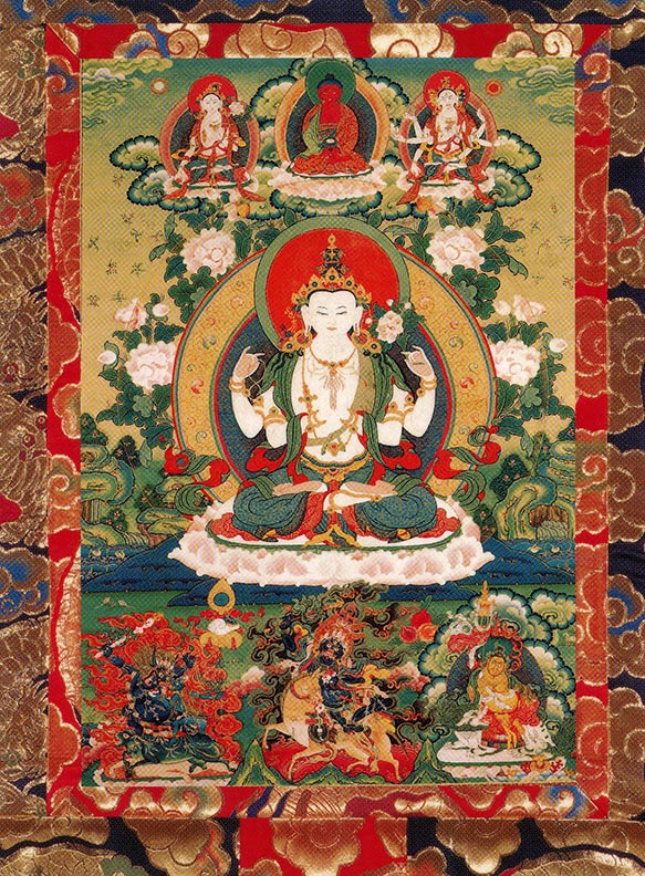 Avalokiteshvara Card