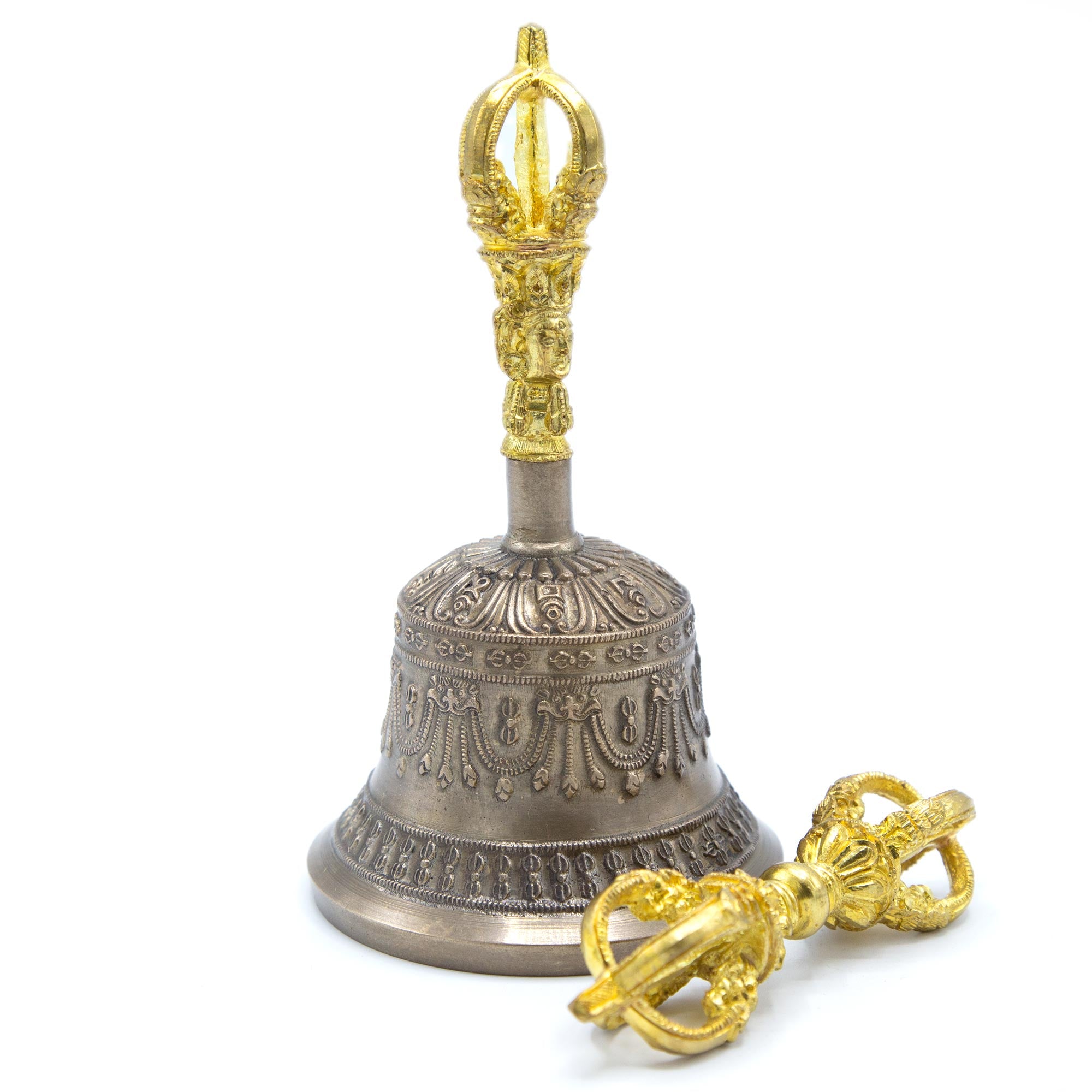 Five-pronged Dehradun Bell & Dorje - Ani