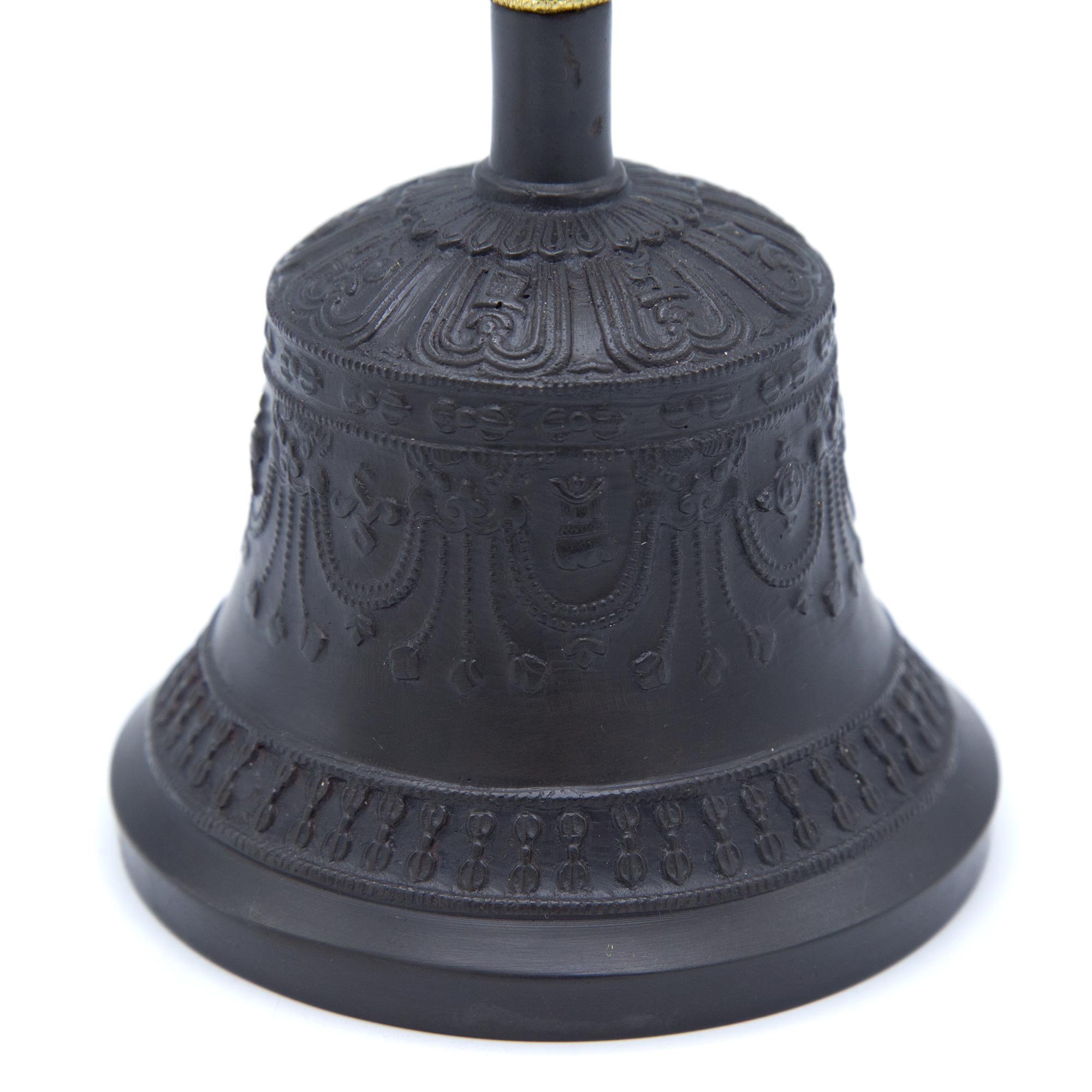 Five-pronged Antiqued Bell & Dorje - Standard