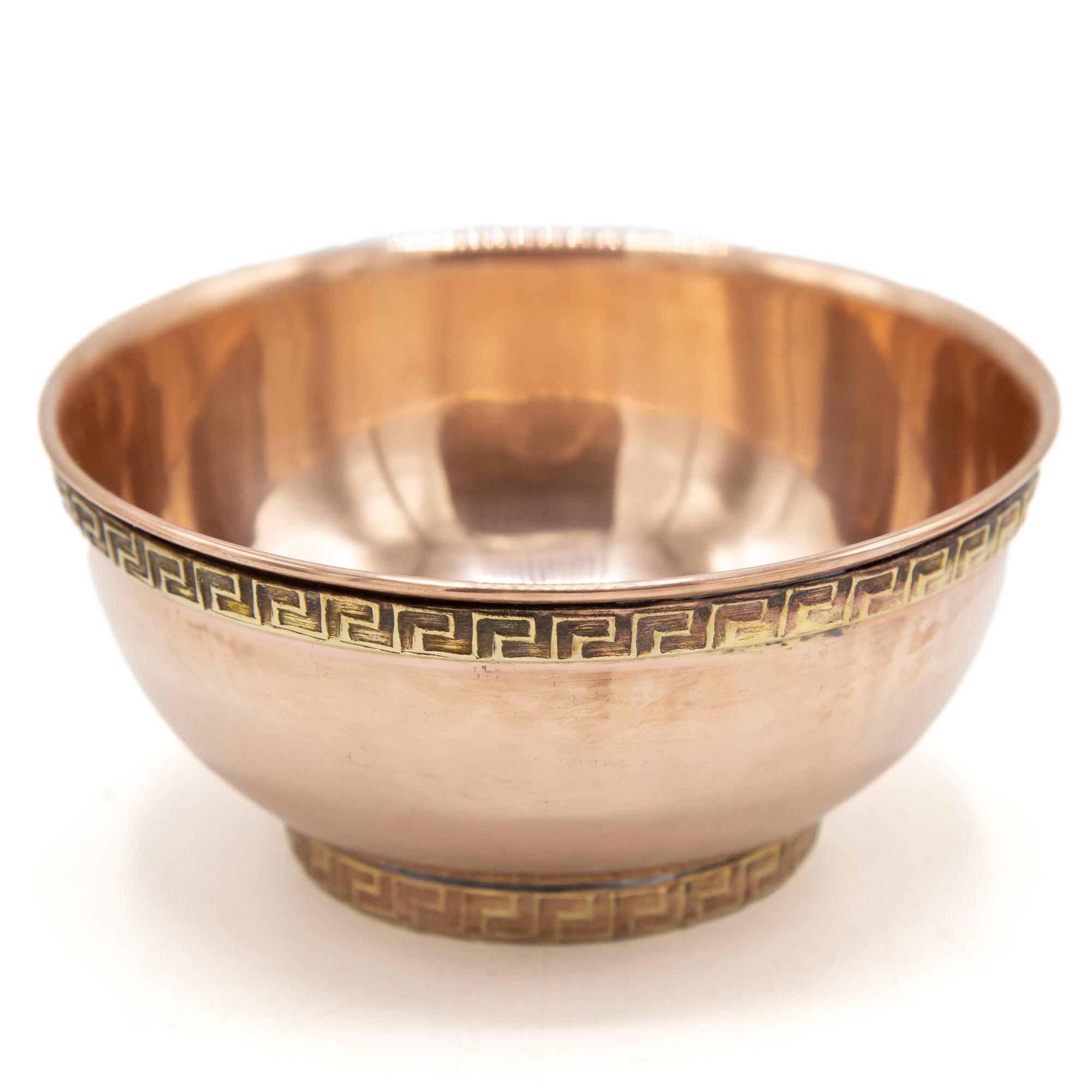 Copper and Brass Offering Bowls - 4.25