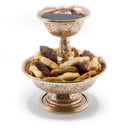 Hammered & Engraved Copper Serkyem - 4.5"