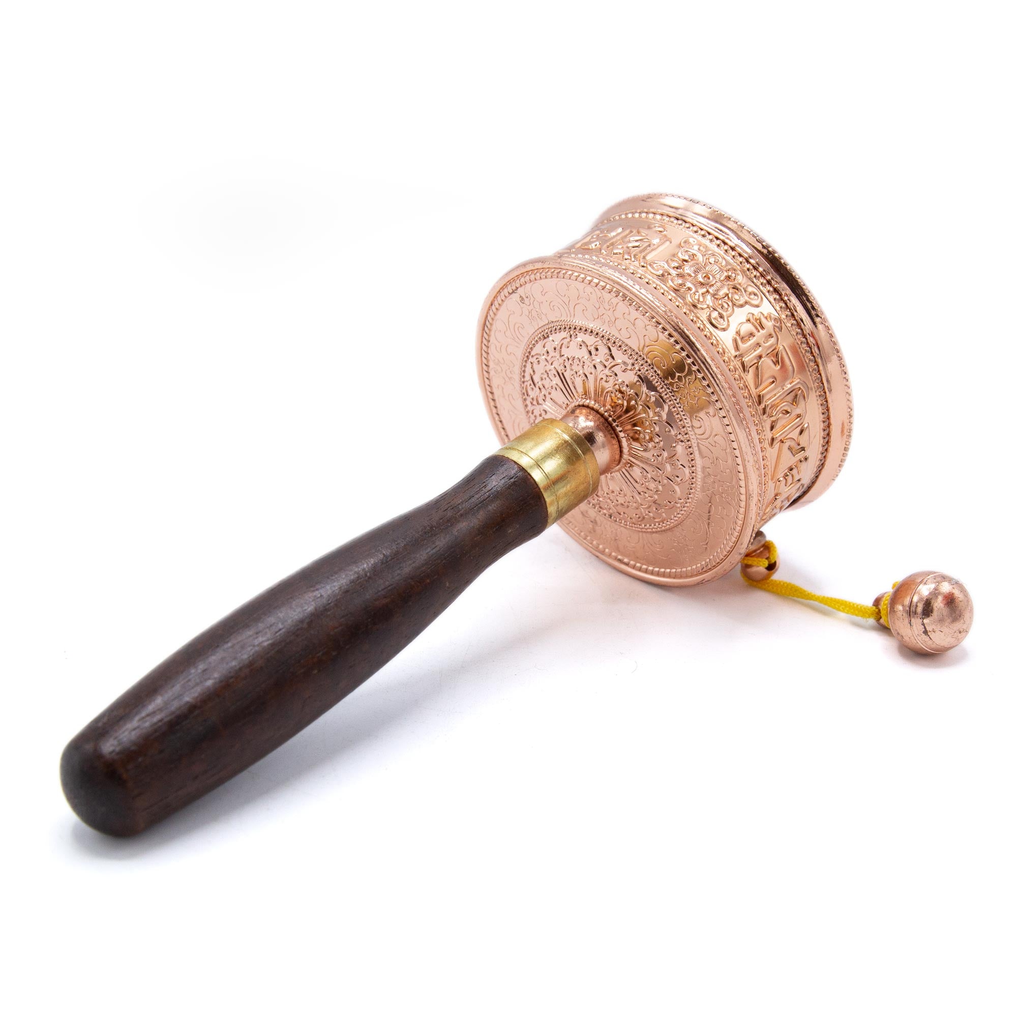 Handheld Prayer Wheel - Copper