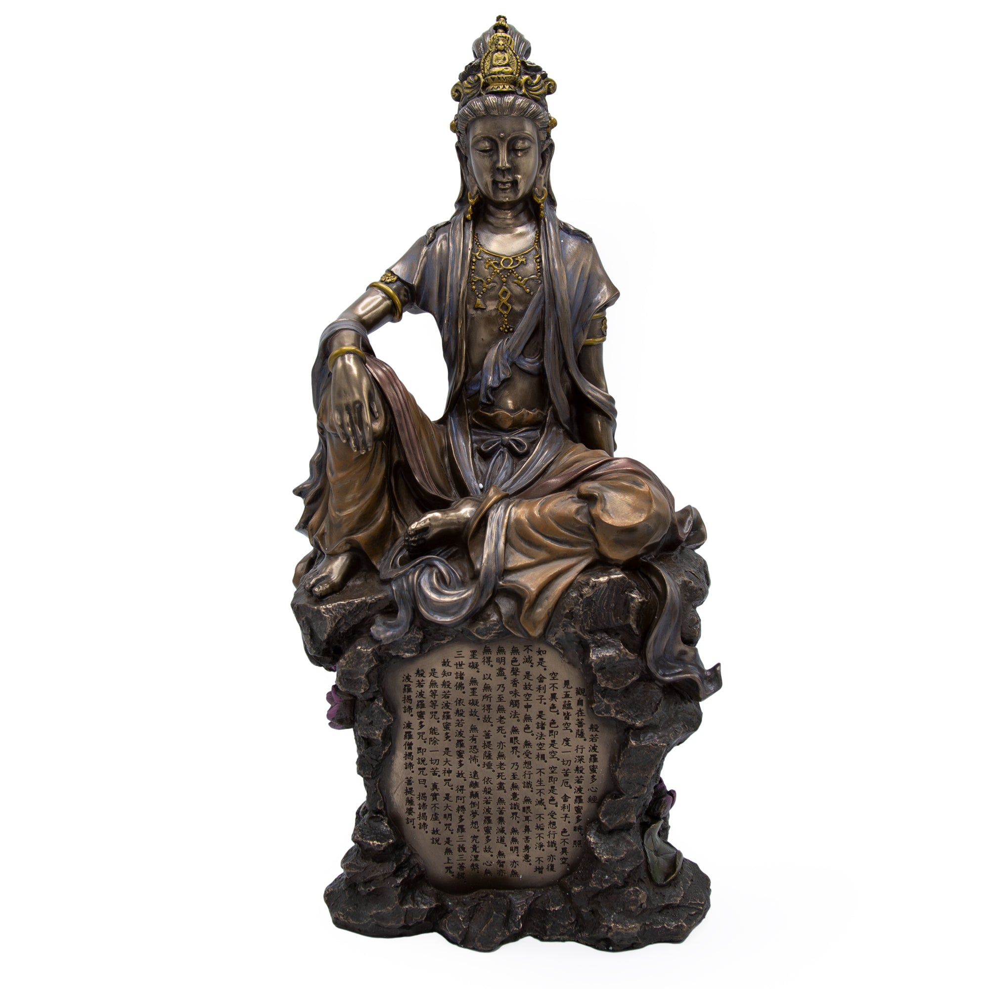 Kwan Yin Cast Resin Statue