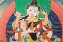 White Vajrasattva Thangka - Mini