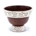 Copper and Pure Silver Offering Bowls - 4"