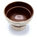 Copper and Pure Silver Offering Bowls - 4"