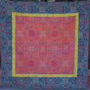 Red Throne Cover Set of 4 Khadi Chinese Brocade