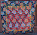 Red Throne Cover Set of 4 Pema Chandan Brocade