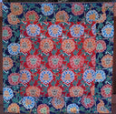 Red Throne Cover Set of 4 Pema Chandan Brocade